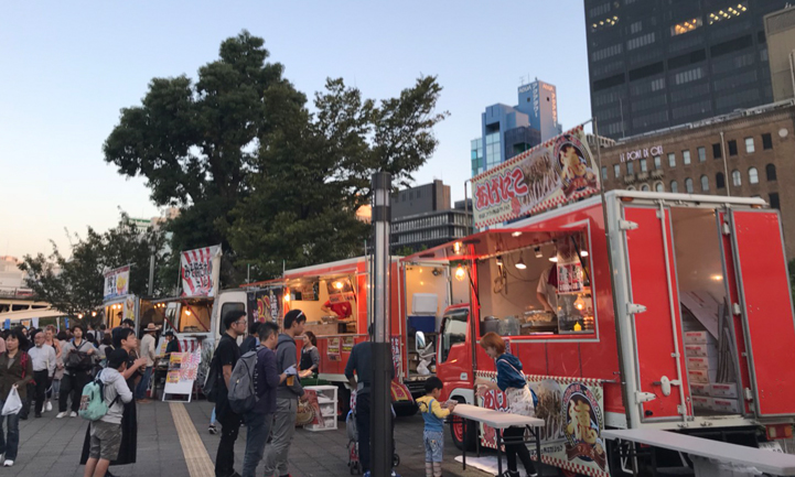 中之島公園で「水都大阪フェス 2018」の出店管理を行いました